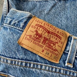 Men’s Relaxed Straight Leg Jeans W34 L32